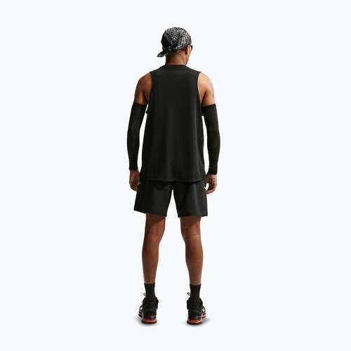 Férfi futópóló Nike Miler Dri-Fit black