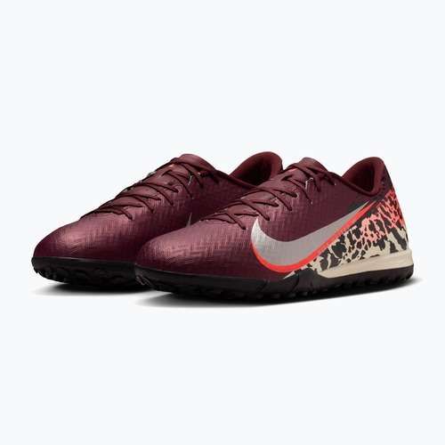 Férfi futballcipő Nike United Mercurial Vapor 16 Academy TF burgundy crush/metallic silver