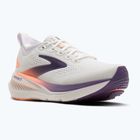 Női futócipők Brooks Glycerin 23 white/mulled grape/clear