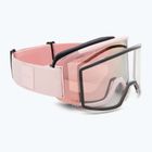 Síszemüveg Smith Squad carnation/chrp everyday rose gold mirror/clear