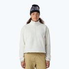 Női pulóver The North Face Glacier Fleece 1/2 Zip Short fehér dune