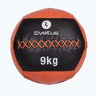 Sveltus fali labda 9 kg fekete/piros