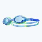 TYR Swimple Tie Dye nem tükrös kék/kék/zöld gyermek úszószemüveg