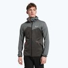 Salewa férfi fleece pulóver Puez Melange PL FZ kapucnis szürke 00-0000027386
