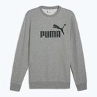 Férfi pulóver PUMA ESS No. 1 Logo Crew TR közepes szürke szürke szőrzet