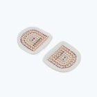 Lovaglókesztyű foltok HaukeSchmidt Magic Tack Patches négyzet alakú fehér 0111-399-01