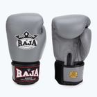 RAJA BOXING Single Standard valódi bőr szürke bokszkesztyű
