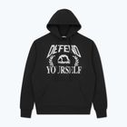 Férfi pulóver MANTO Defend Hoody fekete