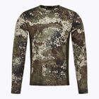 Férfi hosszú ujjú túrafelső Pinewood Furudal Camou InsectSafe strata/moss green