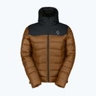 Férfi bélelt kabát SCOTT Insuloft Warm black/bread brown