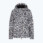 Női EA7 Emporio Armani Ski Kitzbuhel Softshell fancy fehér állatias kabát