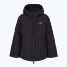 Női kabát EA7 Emporio Armani Train Logo Series Extra Padded Tape black
