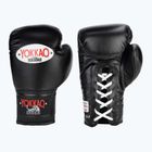 YOKKAO Matrix Lace Up férfi bokszkesztyűk fekete