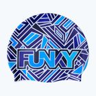 Úszósapka Funky Silicone blue bits