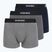 Férfi boxer nadrág CR7 Basic Trunk 3 pack multicolour