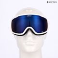 Gogle narciarskie női Giro Moxie white & grey chute/ cobalt/ yellow 7