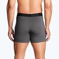 Férfi alsónemű Under Armour Perf Cotton 6" 3 db carbon black/galaxy black 12