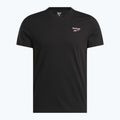 Férfi Reebok Identity Small Logo Tee fekete/fehér/vektor piros póló 3