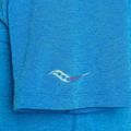 Férfi futópóló Saucony Stopwatch cobalt heather 5