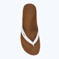 Női REEF Cushion Cloud flip flop fehér és barna RF0A3FDSCLD 6