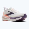 Női futócipők Brooks Glycerin 23 white/mulled grape/clear