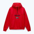 Férfi Napapijri Burgee Half Zip Hooded 2.0 piros goji melegítőfelső 5