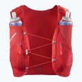 Salomon futó mellény ADV SKIN 12 Set flame scarlet/haude red