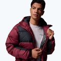 Férfi bélelt dzseki Columbia Pike Lake II Hooded rich wine/black 8