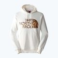 Férfi The North Face Standard Hoodie gardenia fehér/szénbarna víz torzítás nyomtatással 4