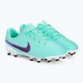 Gyermek focicipő Nike Jr Legend 10 Academy FG/MG hyper turquoise/fuchsia dream/black 4