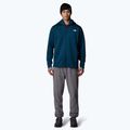 Férfi trekking pulóver The North Face Vertical Thermal FZ Hoodie éjfekete benzin 2