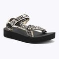 Teva Midform Universal női szandál neon virágos fekete / fehér