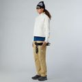 Női pulóver The North Face Glacier Fleece 1/2 Zip Short fehér dune 2