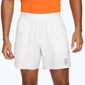 Férfi tenisz rövidnadrág Nike Court Dri-Fit Advantage 6" white/black 4