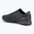 Skechers Razor Academy Gold 1.5 TF fekete/ezüst férfi futballcipő 3
