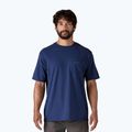 Férfi Patagonia Boardshort Logo Pocket póló Responsibili clement blue