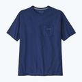 Férfi Patagonia Boardshort Logo Pocket póló Responsibili clement blue 4