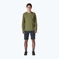 Férfi hosszú ujjú póló Patagonia Capilene Cool Sun caper green/buckhorn green x-dye 2