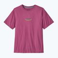 Férfi póló Patagonia '95 Oval Logo faded magenta
