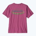 Férfi póló Patagonia '95 Oval Logo faded magenta 2