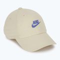 Baseball sapka Nike Club Unstructured Futura Wash light khaki/sapphire