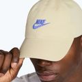 Baseball sapka Nike Club Unstructured Futura Wash light khaki/sapphire 8