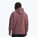 Férfi pulóver Under Armour Project Rock Icon Hoody maroon mist/black 2