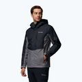 Férfi esőkabát Columbia Pouring Adventure III black/city grey 4