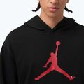 Férfi pulóver Jordan Pullover Hoodie fekete/gym piros 4