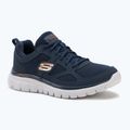 Férfi SKECHERS Burns Agoura tengerészkék/narancs cipő