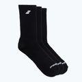 Zokni Babolat 3 darab black/black