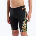 Gyermek úszó jammer arena Print Swim black/orange multi 4