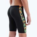 Gyermek úszó jammer arena Print Swim black/orange multi 5