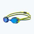 Gyermek úszószemüveg arena Python Mirror Jr blue/blue/lime 5